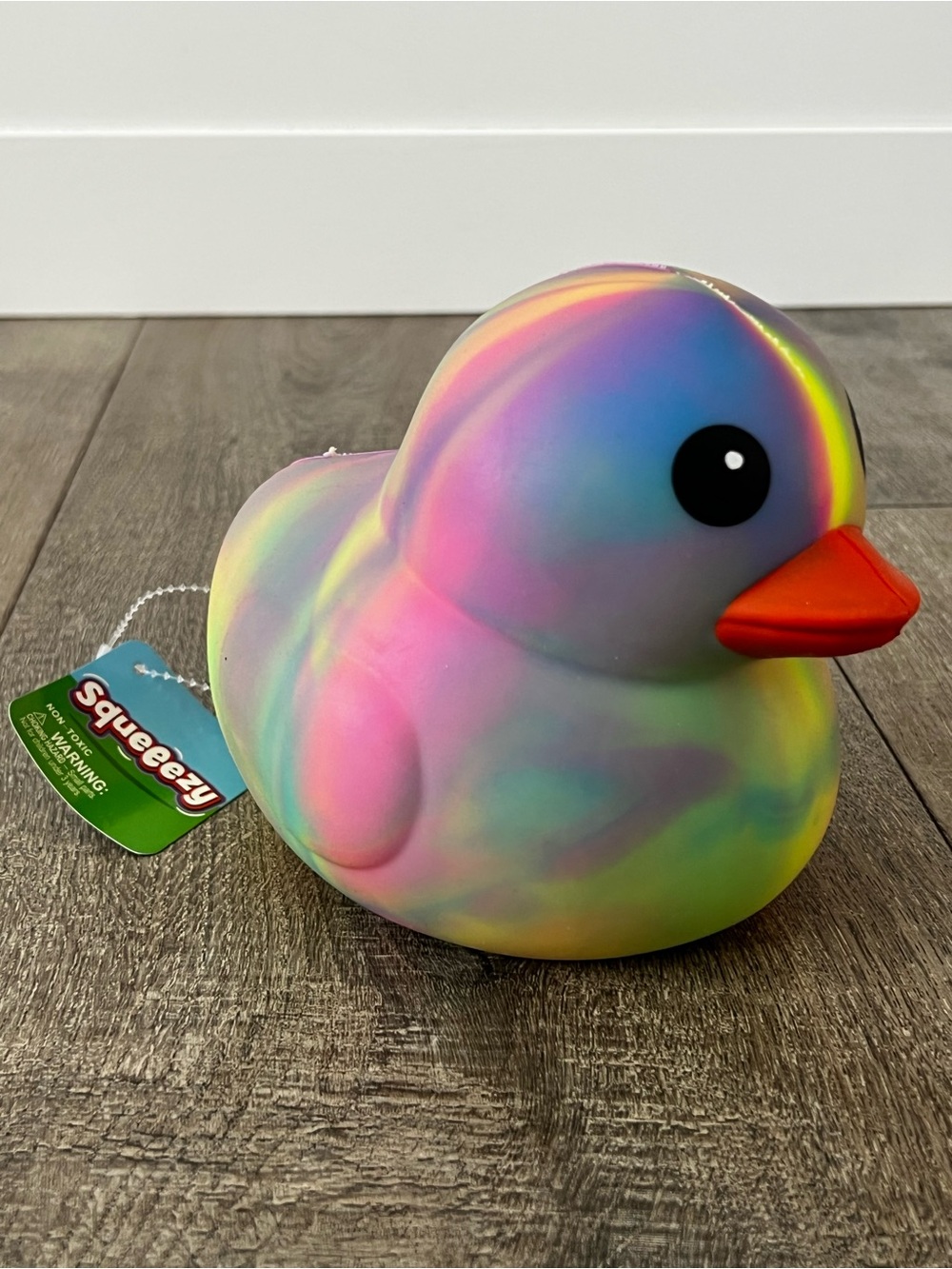 Sunny Days Jumbo Squeezy Tie-Dye Duck Viral Target Squishy Fidget Toy NWT